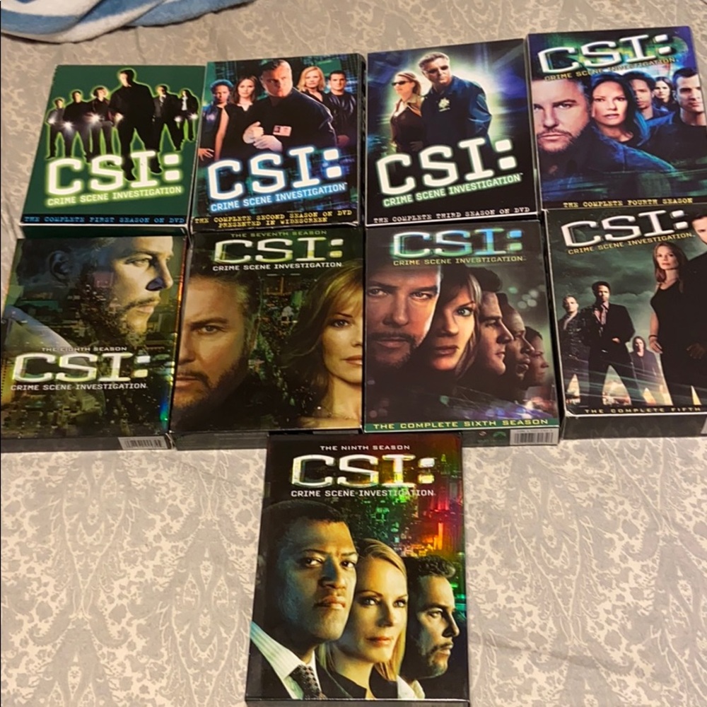 CSI DVDs complete set of all shown